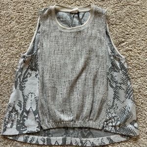 Akemi Kin Anthropologie Cotton Sleeveless Top Shirt size XSP